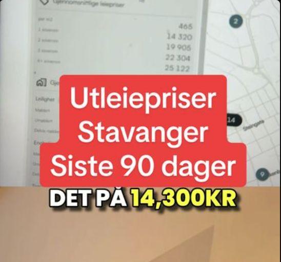 Leiepris i stavanger