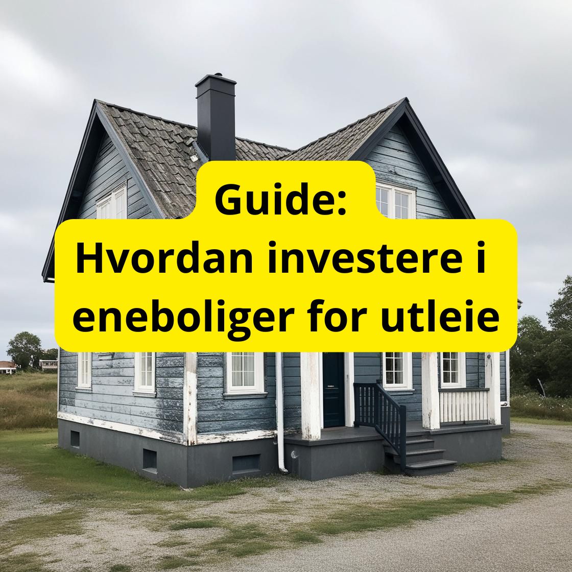 Enebolig for utleie